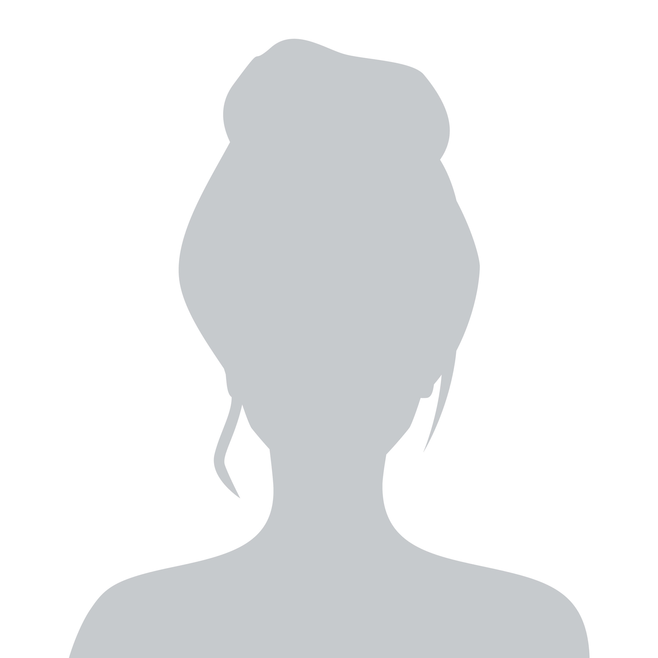 Person gray photo placeholder woman